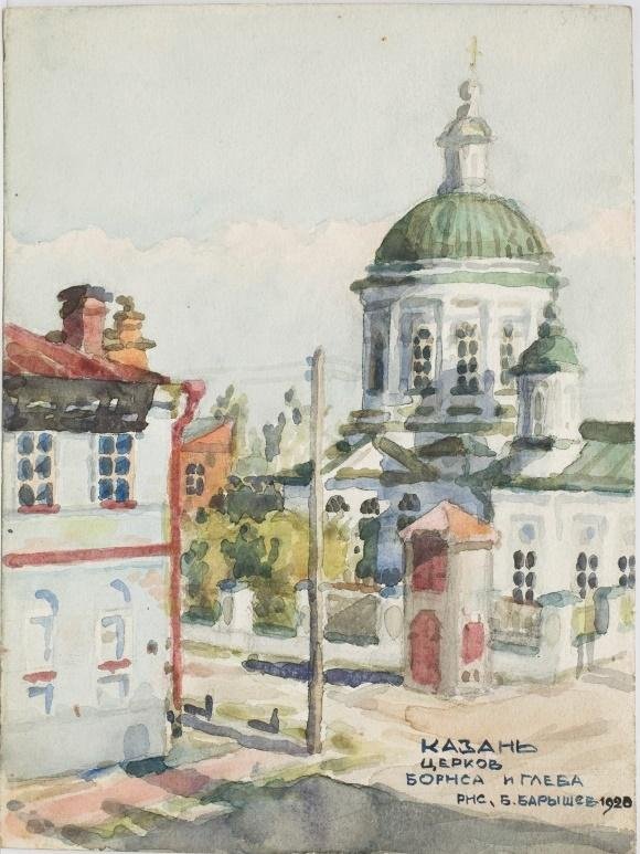 Церковь Бориса и Глеба в Плетенях, Приволжский район (Казань, город, Республика Татарстан). архивная фотография