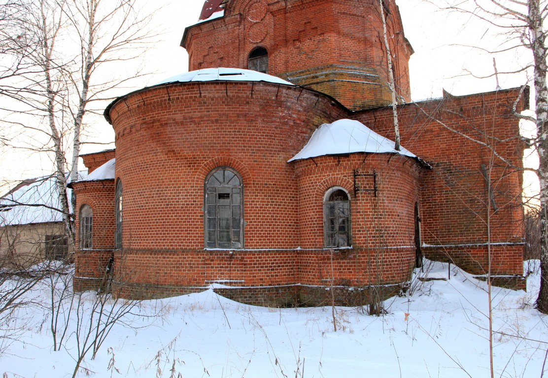 Мелянда. Церковь Казанской иконы Божией Матери. архитектурные детали