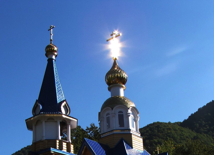 Церковь Усекновения главы Иоанна Предтечи, Псху (Абхазия, Прочие страны). архитектурные детали, Автор фото Гончаров С.Г.