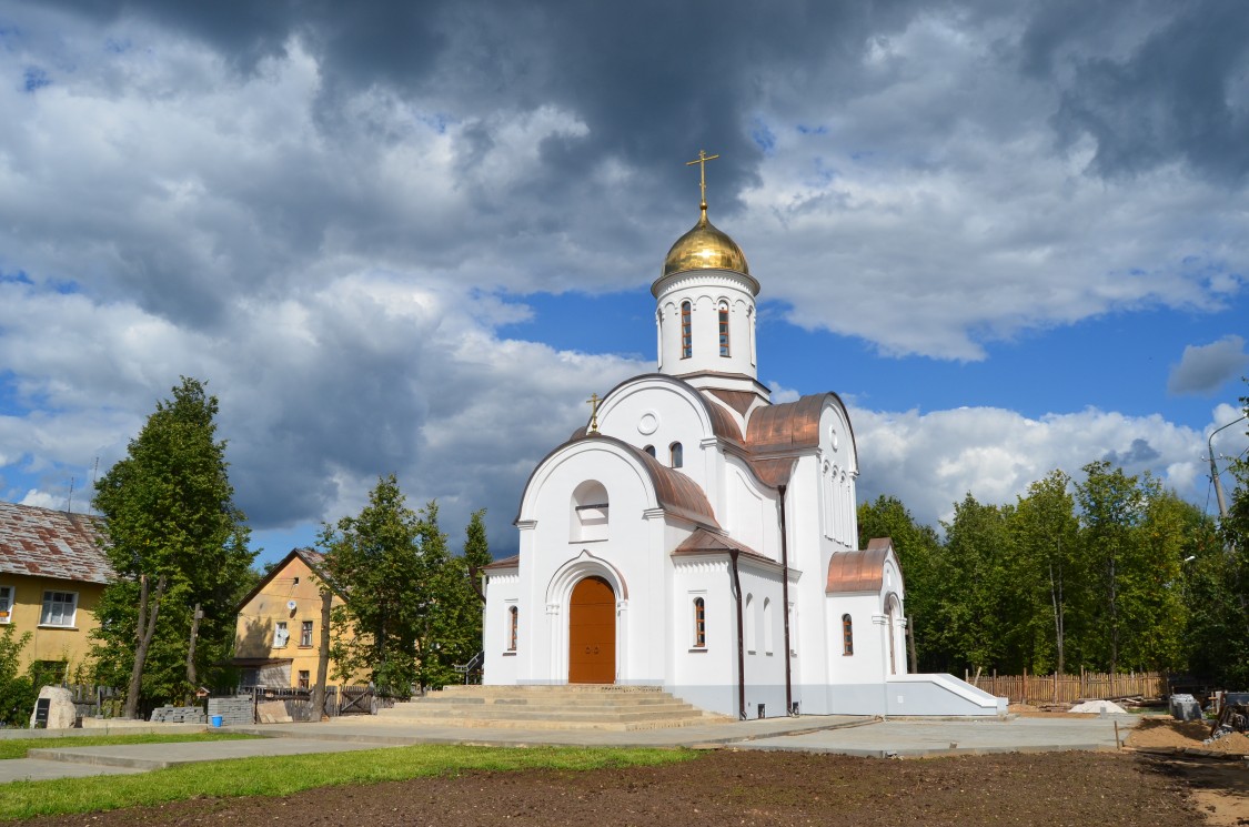Церковь Анны Праведной, Ковров (Ковровский район и г. Ковров, Владимирская область). общий вид в ландшафте