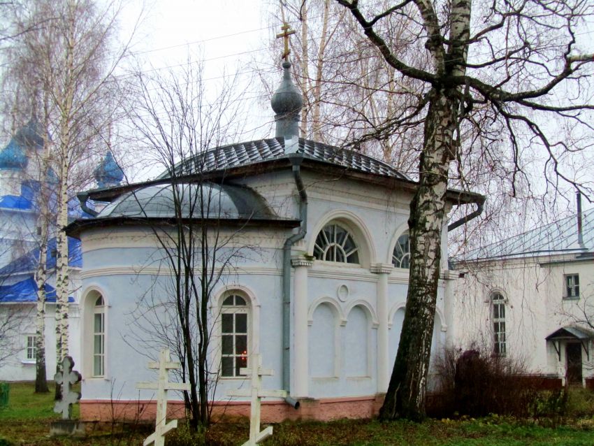 Часовня Казанской иконы Божией Матери, Рожново (Бор, ГО, Нижегородская область). фасады, вид с северо-востока