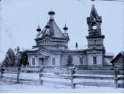 Церковь Серафима Саровского, Храм до 1976.<br>, Соболи, Тужинский район, Кировская область