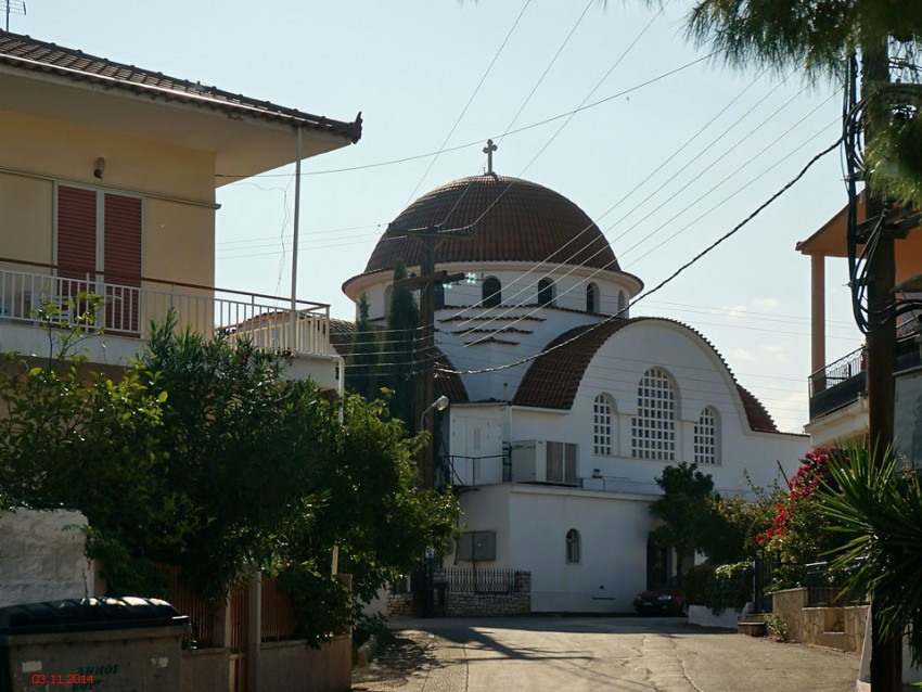 Церковь Константина равноапостольного, Агиос Андреас (Пелопоннес (Πελοπόννησος), Греция). фасады
