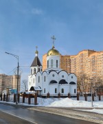 Церковь Преображения Господня в Коммунарке, Вид с юго - востока<br>, Москва, Новомосковский административный округ (НАО), г. Москва