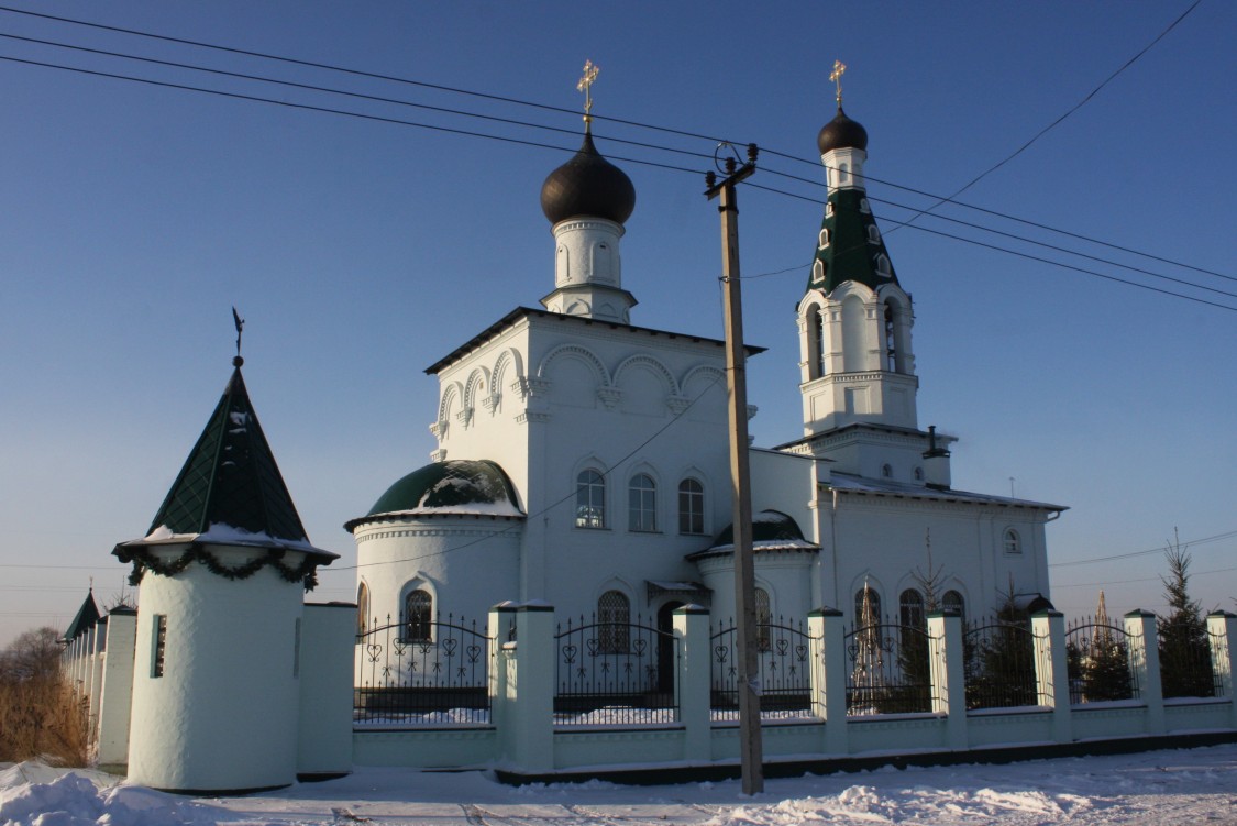 Тарасово. Церковь Сергия Радонежского. фасады