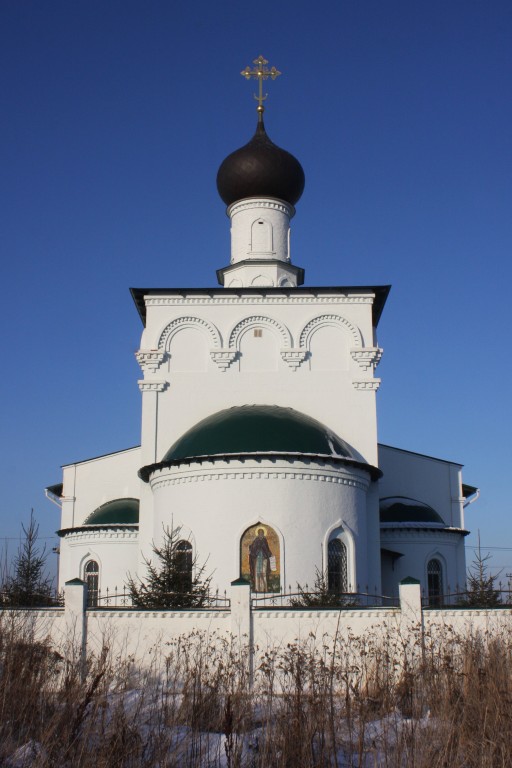 Тарасово. Церковь Сергия Радонежского. фасады