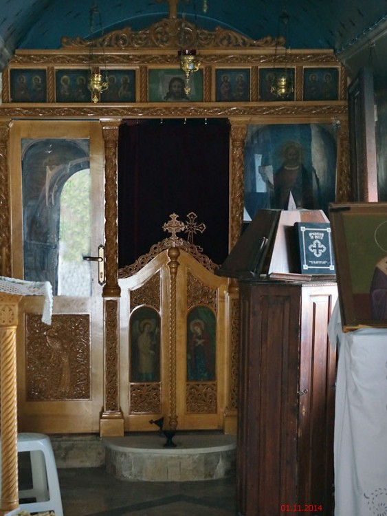 Церковь Николая Чудотворца, Метана (Аттика (Ἀττική), Греция). интерьер и убранство