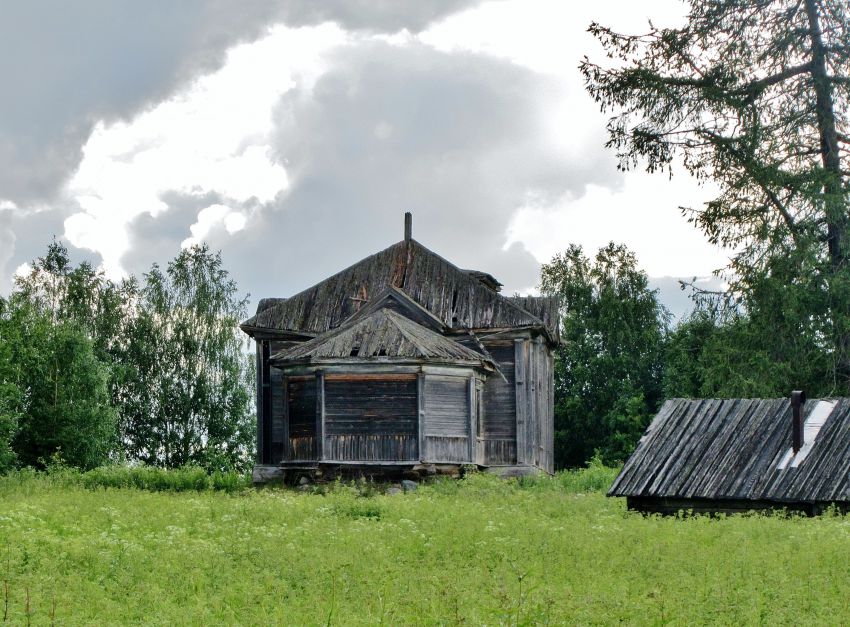 Кумбасозеро. Церковь Илии Пророка. фасады, вид с востока