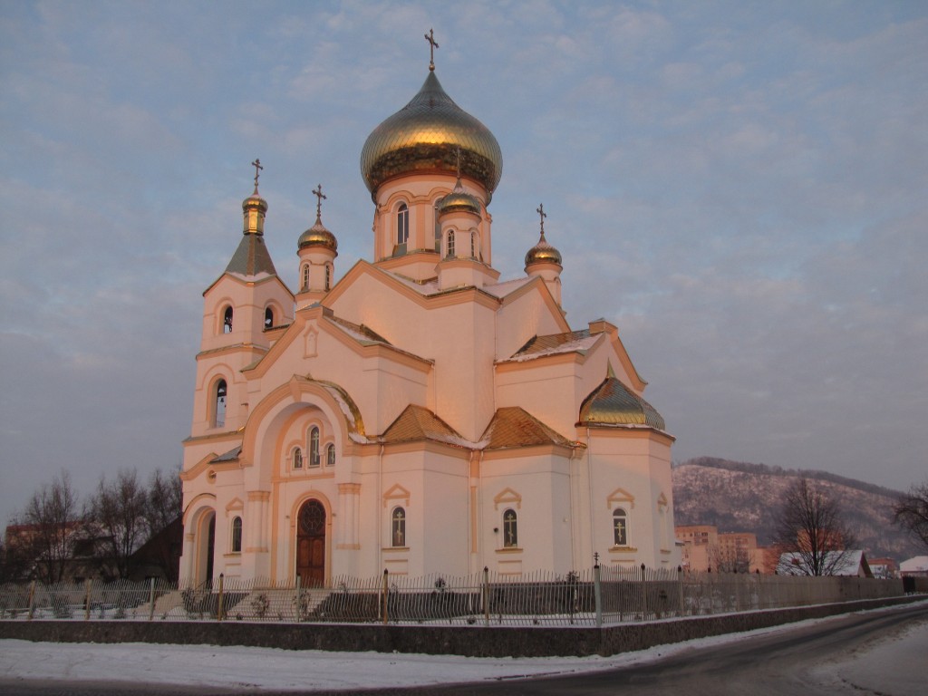 Собор Рождества Пресвятой Богородицы, Мукачево (Мукачевский район, Украина, Закарпатская область). фасады