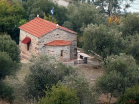 Агиос Киприанос. Церковь Георгия Победоносца