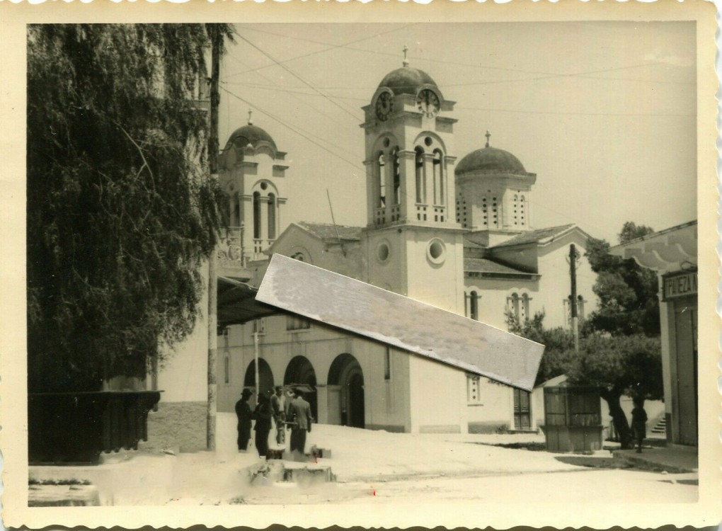 Церковь Рождества Христова, Молаи (Пелопоннес (Πελοπόννησος), Греция). архивная фотография, Фото 1941 г. с аукциона e-bay.de