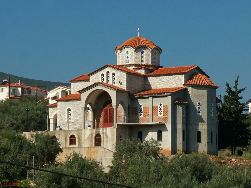 Церковь Марины Антиохийской, Агиа Марина (Пелопоннес (Πελοπόννησος), Греция). фасады
