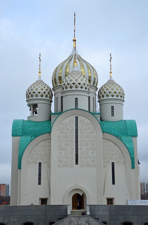 Красногорск. Собор Николая Чудотворца в Павшинской пойме. фасады