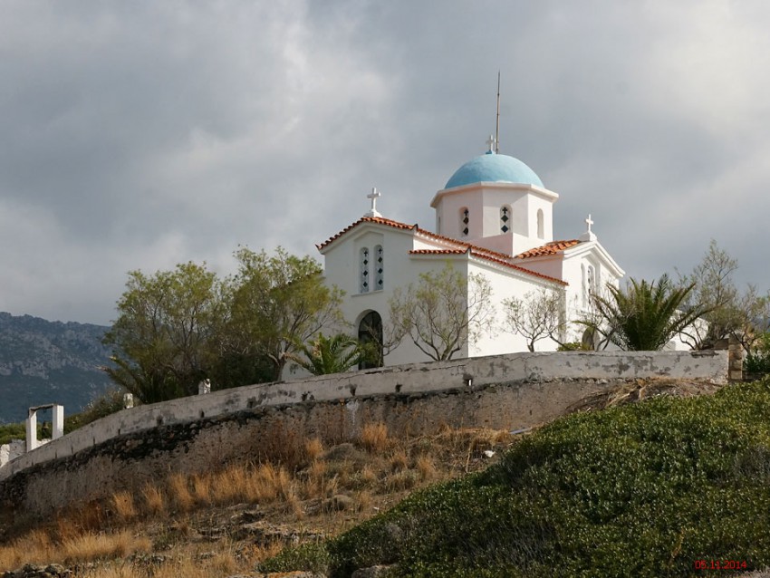 Церковь Параскевы Пятницы, Палеокастро (Пелопоннес (Πελοπόννησος), Греция). фасады