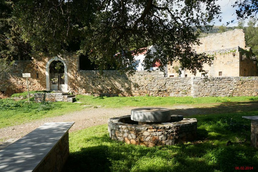 Монастырь Керамос, Керамос (Крит (Κρήτη), Греция). фасады