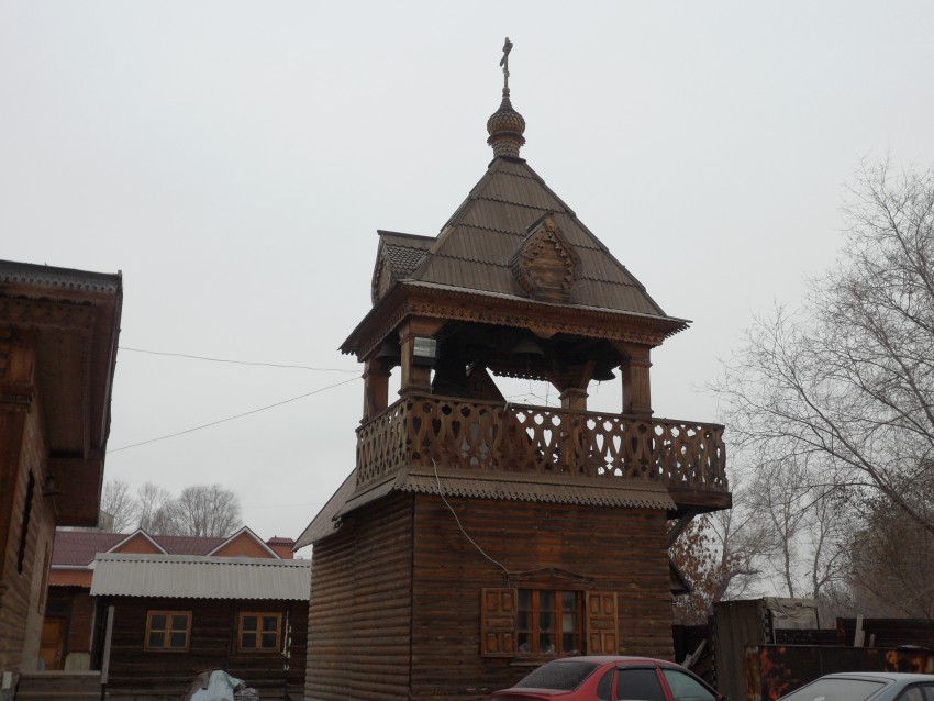 Церковь Георгия Победоносца, Орск (Орск, город, Оренбургская область). фасады, колокольня