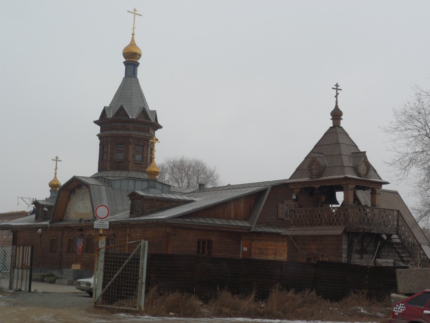 Церковь Георгия Победоносца, Орск (Орск, город, Оренбургская область). фасады, вид с востока