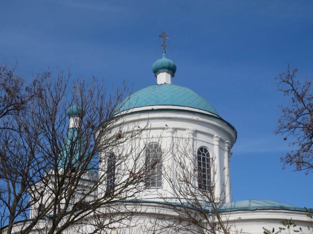 Троицкое. Церковь Воздвижения Креста Господня. фасады