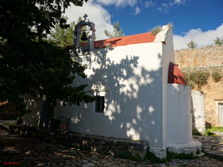 Монастырь Керамос. Церковь Спаса Преображения, Керамос (Крит (Κρήτη), Греция). фасады