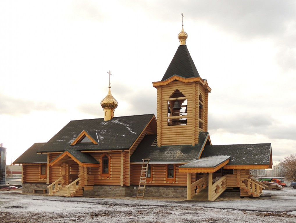 Церковь Саввы Освященного в Люблине, Люблино (Юго-Восточный административный округ (ЮВАО), г. Москва). фасады