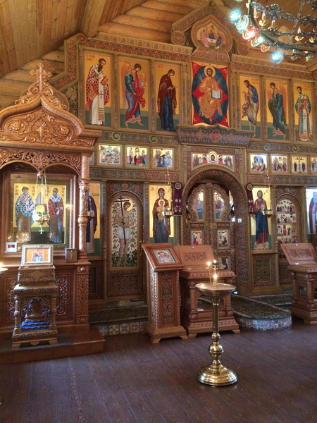 Церковь Саввы Освященного в Люблине, Люблино (Юго-Восточный административный округ (ЮВАО), г. Москва). интерьер и убранство
