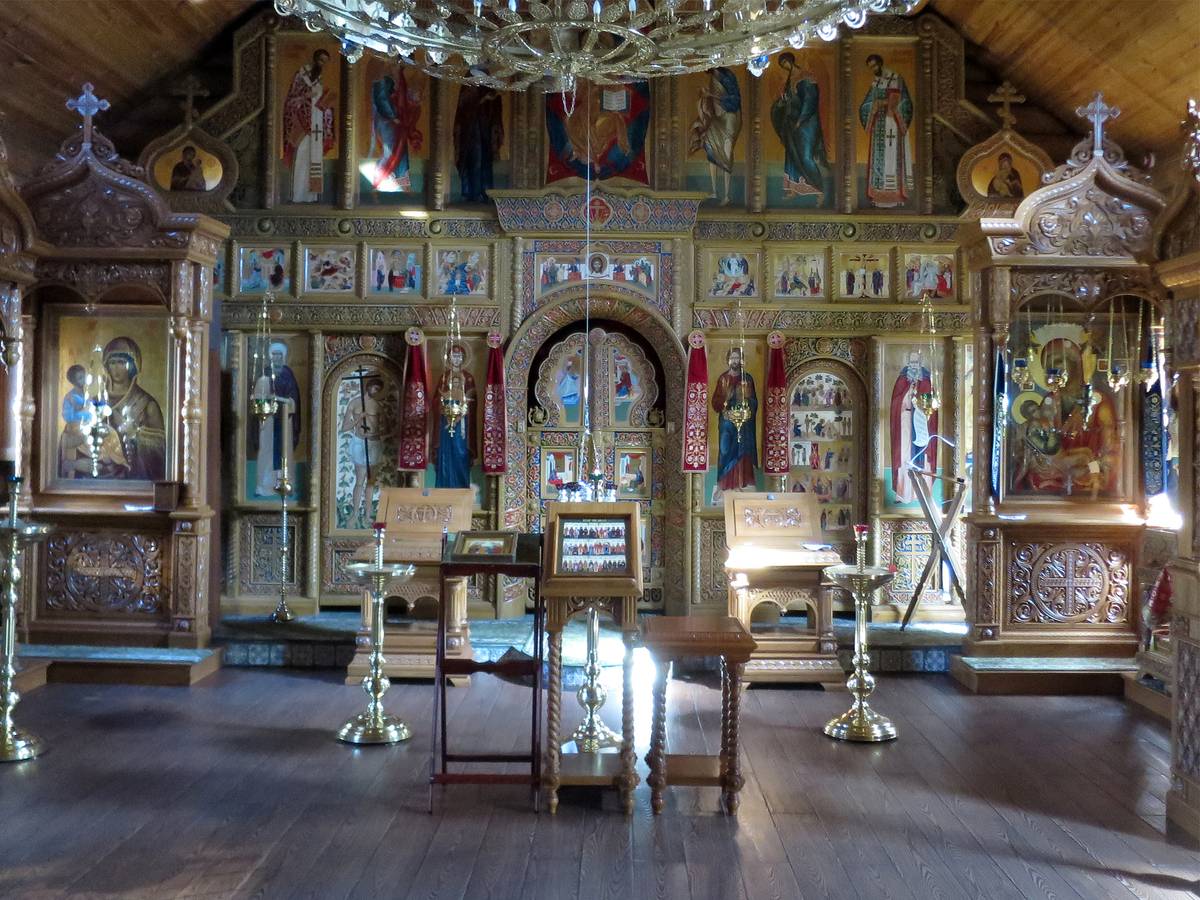 интерьер и убранство. Церковь Саввы Освященного в Люблине, Люблино (Юго-Восточный административный округ (ЮВАО), г. Москва)