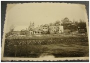 Собор Екатерины, Собор справа на втором плане. Фото 1941 г. с аукциона e-bay.de<br>, Дорогобуж, Дорогобужский район, Смоленская область