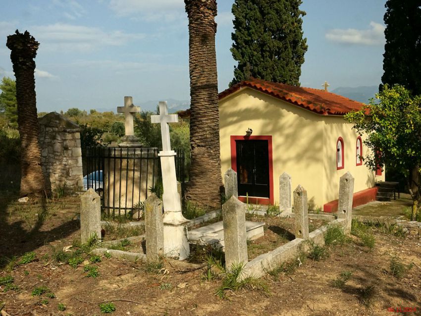 Греция, Пелопоннес (Πελοπόννησος), Ева. Церковь Афанасия Афонского, фотография. фасады