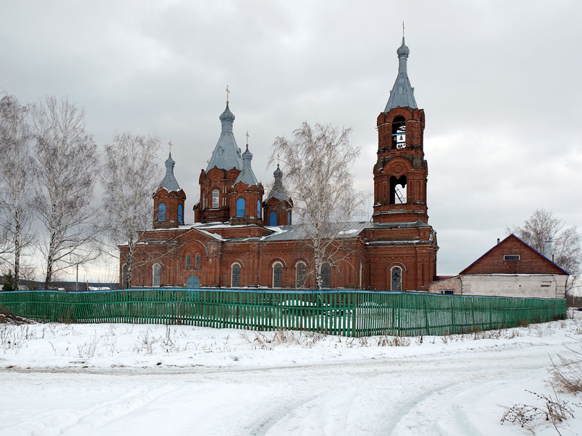Советское. Церковь Богоявления Господня. фасады