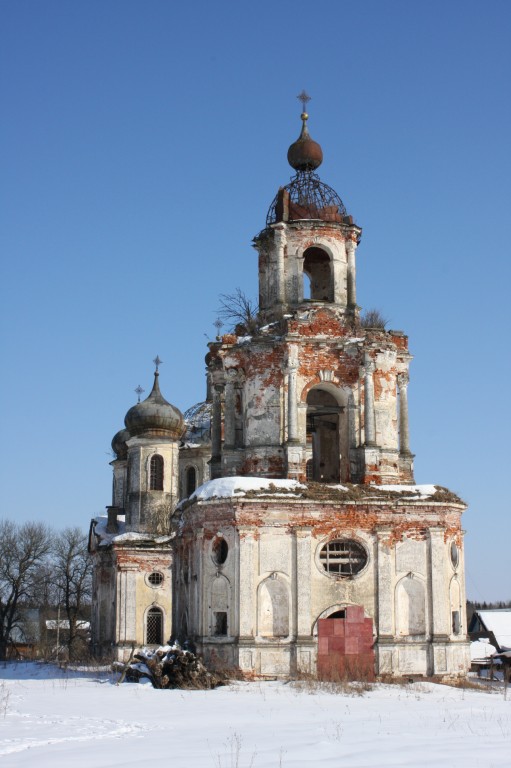 Спасс-Косицы. Церковь Димитрия Ростовского. фасады