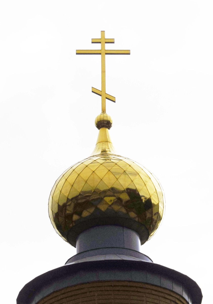 Елабуга. Церковь Георгия Победоносца. архитектурные детали, Завершение основного объема храма