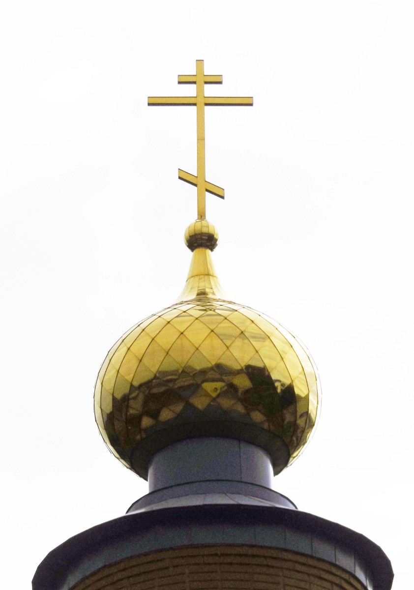 Церковь Георгия Победоносца, Елабуга (Елабужский район, Республика Татарстан). архитектурные детали, Завершение основного объема храма