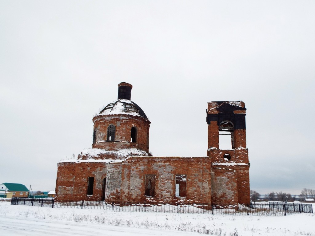 Церковь Покрова Пресвятой Богородицы, Новое Мазино (Мензелинский район, Республика Татарстан). фасады