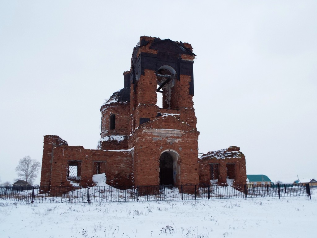 Церковь Покрова Пресвятой Богородицы, Новое Мазино (Мензелинский район, Республика Татарстан). фасады