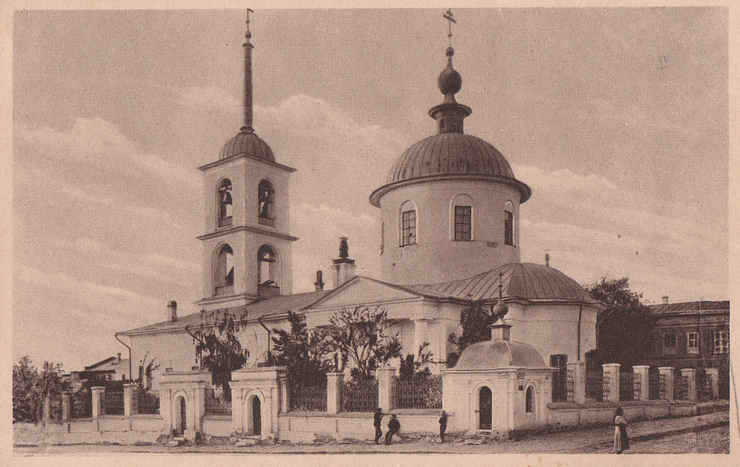 Церковь Успения Пресвятой Богородицы на Вознесенской горе, Самара (Самара, город, Самарская область). архивная фотография, Фотография начала 1900-х годов. Источник - сайт 