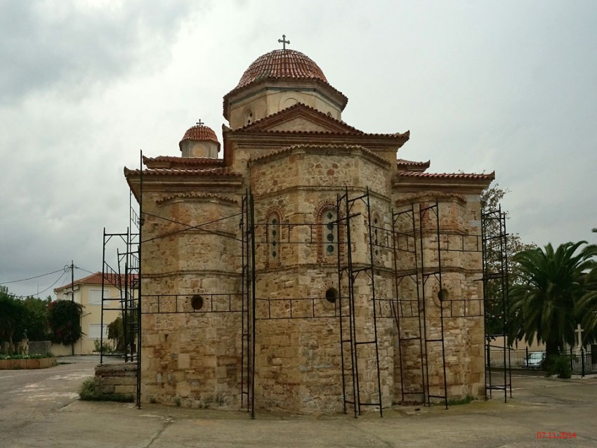 Церковь Благовещения Пресвятой Богородицы, Вунария (Пелопоннес (Πελοπόννησος), Греция). фасады