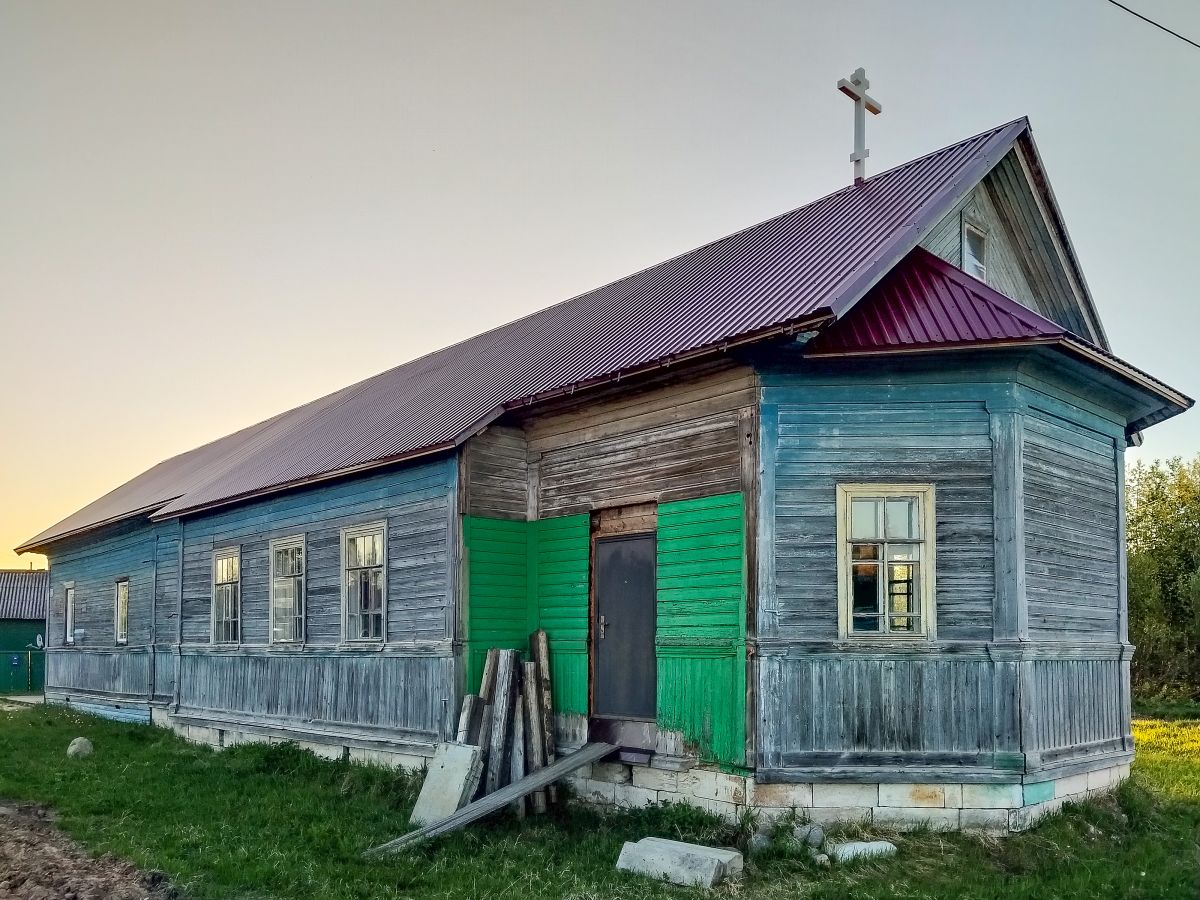 Церковь Сошествия Святого Духа, Емецк (Холмогорский район, Архангельская область). фасады