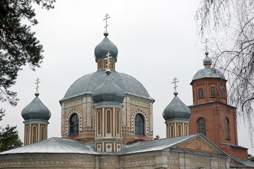 Гавриловка 2-я. Церковь Покрова Пресвятой Богородицы. фасады