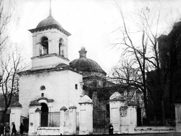 Церковь Рождества Пресвятой Богородицы (старая), Харьков (Харьков, город, Украина, Харьковская область). архивная фотография, Старая Каплуновская церковь, фото Стефана Андреевича Таранушенко, 1912 г.