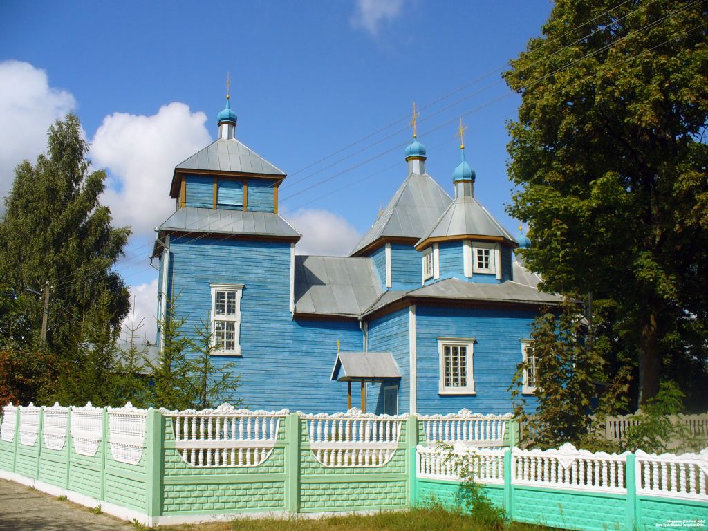 Церковь Параскевы Пятницы, Бережное (Столинский район, Беларусь, Брестская область). фасады