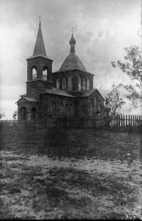 Городная. Церковь Николая Чудотворца. архивная фотография, Частная коллекция. Фото 1920-х годов