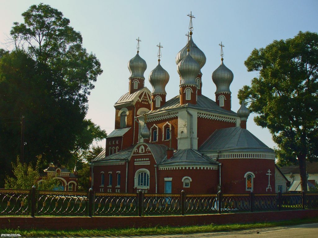 Церковь Казанской иконы Божией Матери, Давид-Городок (Столинский район, Беларусь, Брестская область). фасады