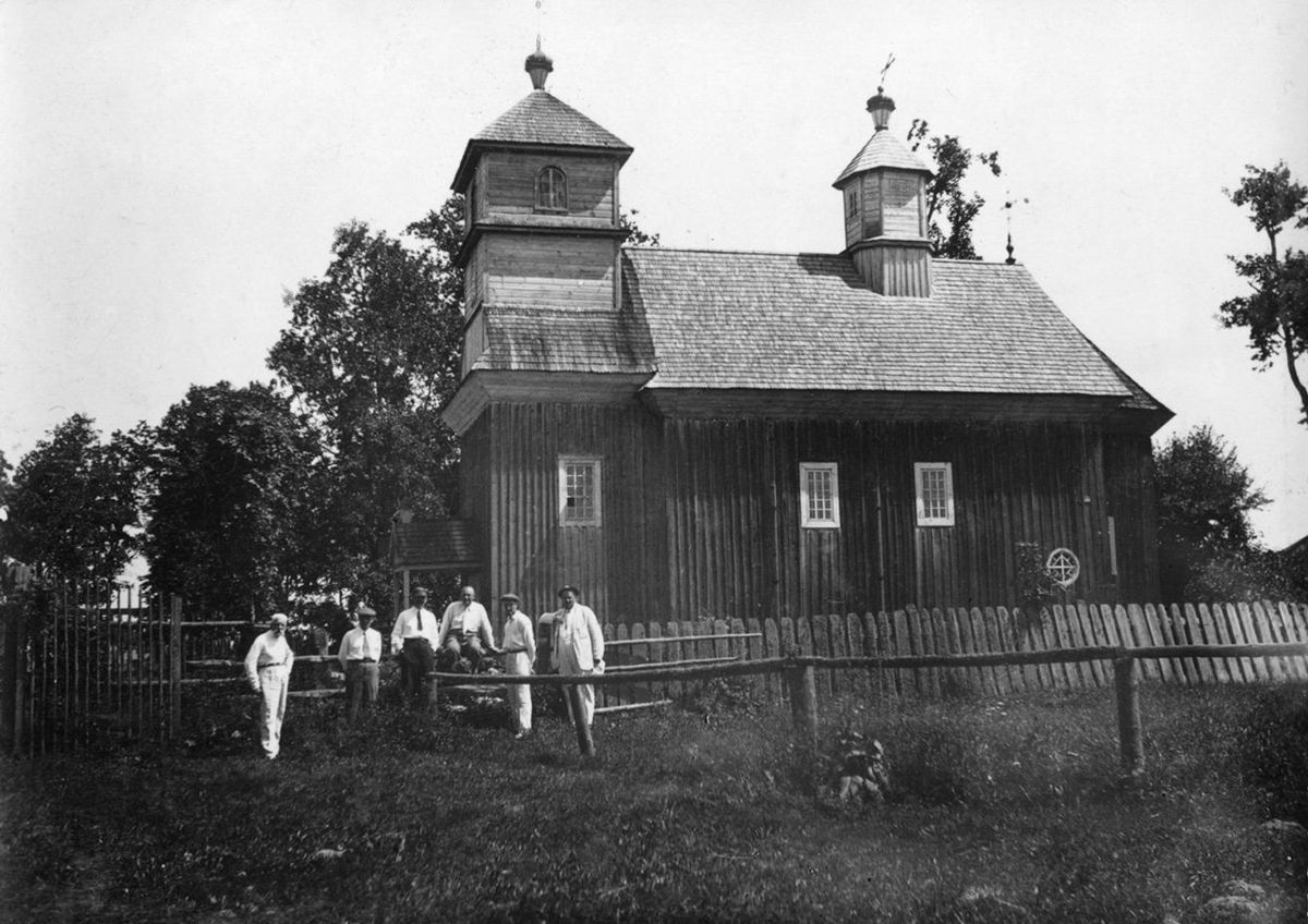 Церковь Троицы Живоначальной, Доброславка (Пинский район, Беларусь, Брестская область). архивная фотография, Фото 1936 года с сайта planetabelarus.by