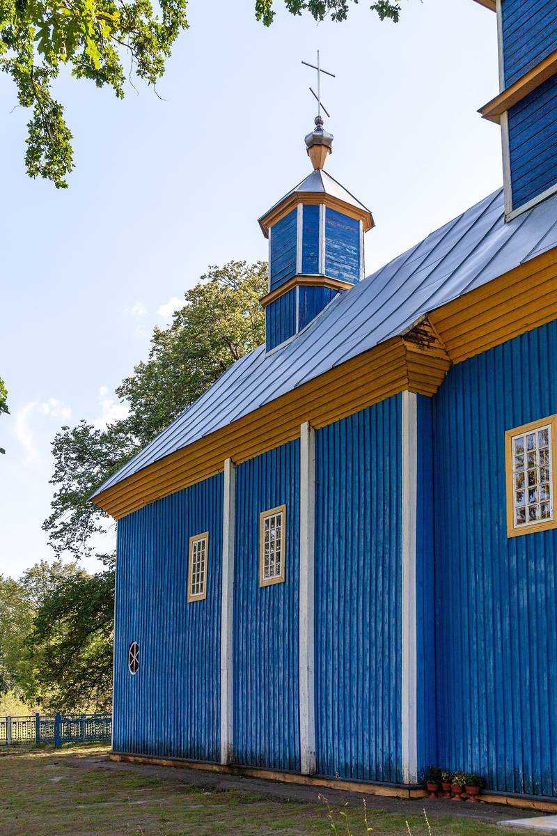 Церковь Троицы Живоначальной, Доброславка (Пинский район, Беларусь, Брестская область). фасады