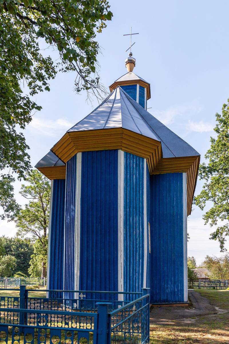 фасады. Церковь Троицы Живоначальной, Доброславка (Пинский район, Беларусь, Брестская область)