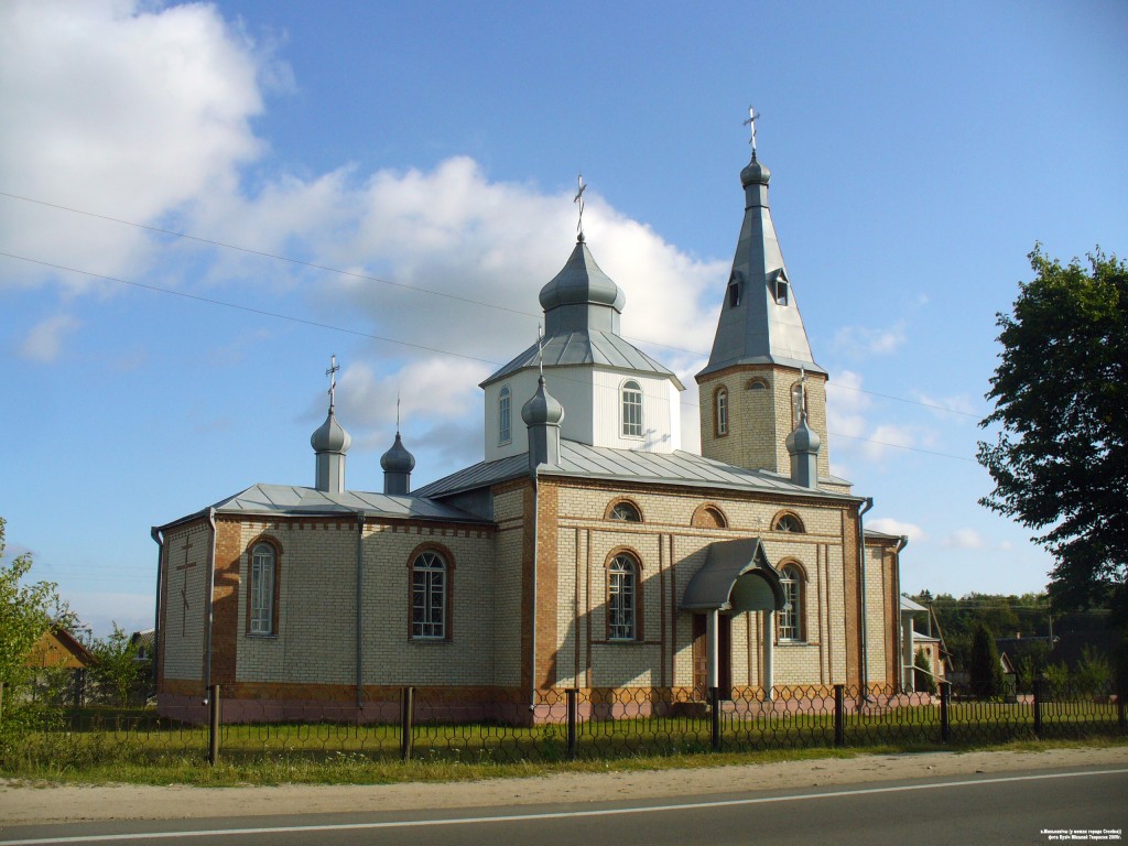 Церковь Серафима Саровского, Маньковичи (Столинский район, Беларусь, Брестская область). фасады