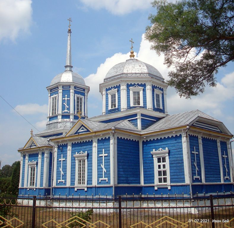 Церковь Троицы Живоначальной, Местковичи (Пинский район, Беларусь, Брестская область). фасады