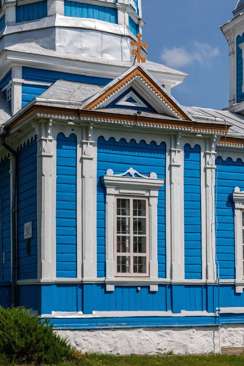 архитектурные детали. Церковь Троицы Живоначальной, Местковичи (Пинский район, Беларусь, Брестская область)