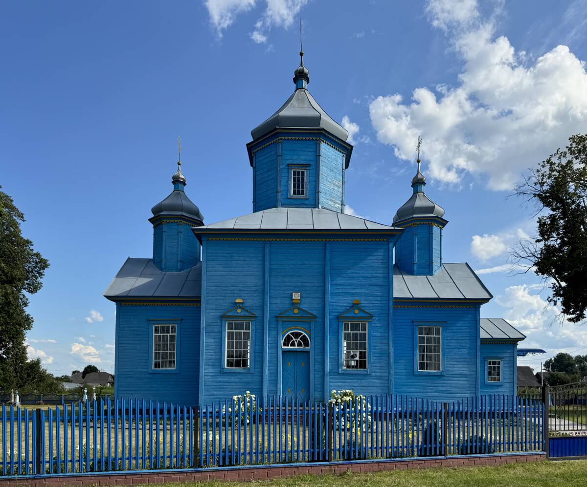 Церковь Успения Пресвятой Богородицы, Ольпень (Столинский район, Беларусь, Брестская область). фасады, Северный фасад
