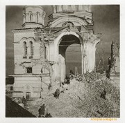 Церковь Вознесения Господня, 1946 год (источник - http://kompas-kaluga.ru/historyitem/11300/)<br>, Мятлево, Износковский район, Калужская область